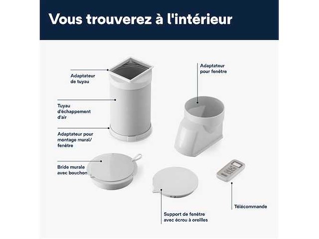 Delonghi pac es72 mobile airconditioner - 2100w - ventilator en ontvochtiger - r290 gas - 8.300 btu/u - afbeelding 6 van  7