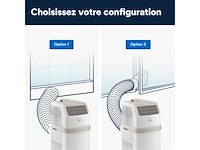 Delonghi pac es72 mobile airconditioner - 2100w - ventilator en ontvochtiger - r290 gas - 8.300 btu/u - afbeelding 5 van  7