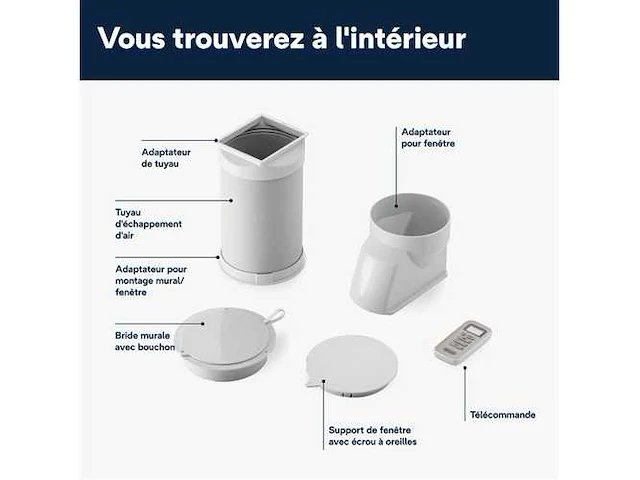 Delonghi pac es72 mobile airconditioner - 2100w - ventilator en ontvochtiger - r290 gas - 8.300 btu/u - afbeelding 6 van  7