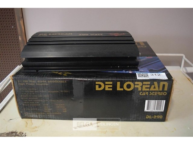 Deloran dl 290 500w versterker - afbeelding 1 van  4