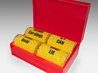Delphine de saxe-cobourg (1968), '10.000 ear-plugs and i can still hear your lie', 2007 41 x 100 x 66 cm. (16.14 x 39.36 x 25.98 in.)