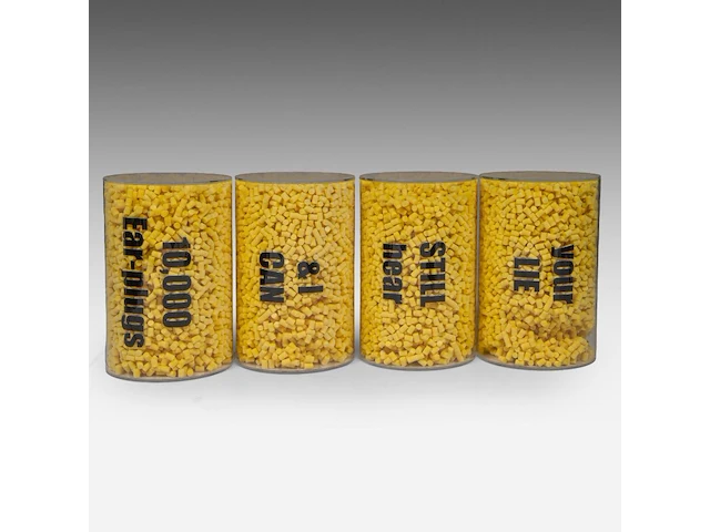 Delphine de saxe-cobourg (1968), '10.000 ear-plugs and i can still hear your lie', 2007 41 x 100 x 66 cm. (16.14 x 39.36 x 25.98 in.) - afbeelding 5 van  9