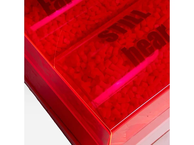 Delphine de saxe-cobourg (1968), '10.000 ear-plugs and i can still hear your lie', 2007 41 x 100 x 66 cm. (16.14 x 39.36 x 25.98 in.) - afbeelding 8 van  9