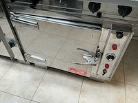 Delrue kookfornuis met 4 branders, oven en bain-marie - afbeelding 11 van  13