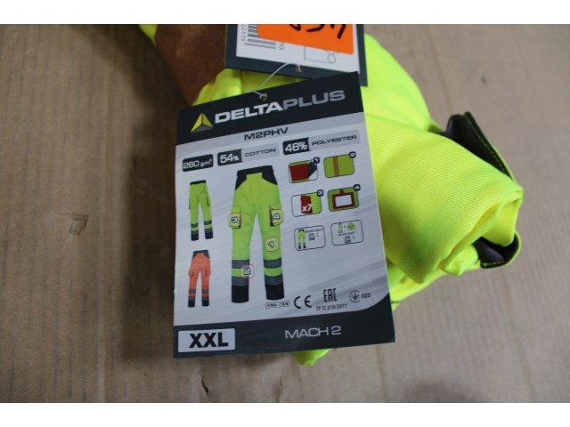 Deltaplus werkbroek met hoge zichtbaarheid (xxl) - afbeelding 1 van  1