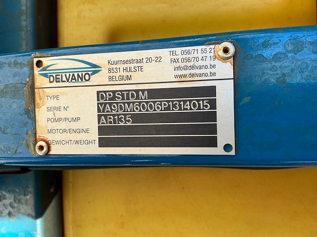 Delvano dpstdm gedragen spuitmachine - afbeelding 2 van  3