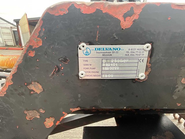 Delvano hydraulische grijphaak/hark dn2500-2p overige landbouwmachines - afbeelding 4 van  12