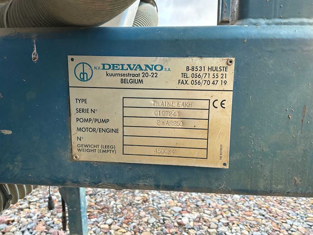 Delvano traine eakh spuitmachine - afbeelding 26 van  37