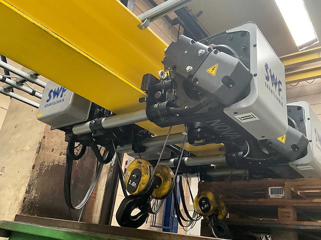 Demag - 2018 - hg mono 2 x 1,6 t 10,99 - bovenloophalkraan - afbeelding 6 van  16