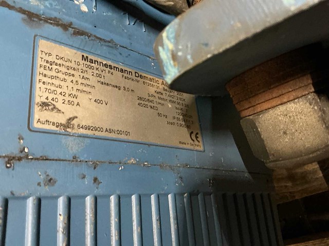 Demag elektrische kettingtakel - afbeelding 5 van  5