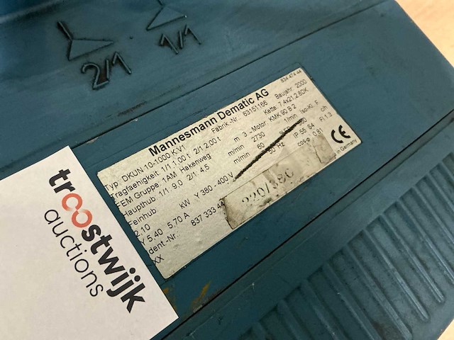 Demag elektrische kettingtakel - afbeelding 4 van  4