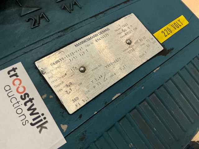 Demag elektrische kettingtakel - afbeelding 3 van  3