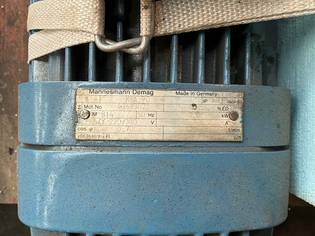 Demag elektromotor - afbeelding 4 van  10