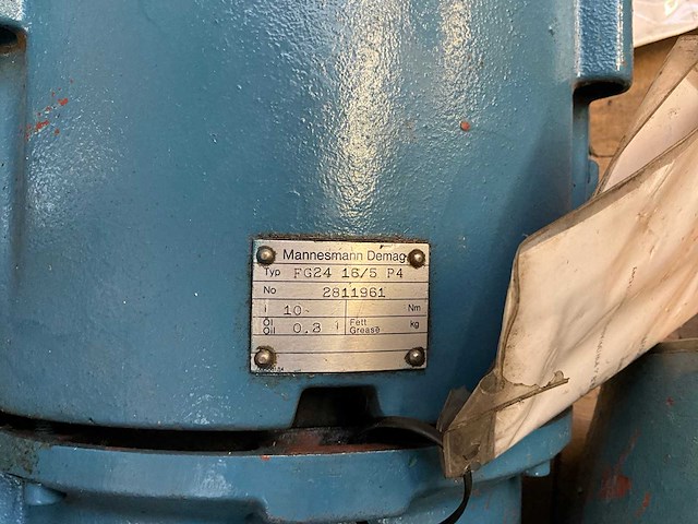 Demag fijnhijs fg24 met motor gereviseerd pw/39/as/13 - afbeelding 2 van  2