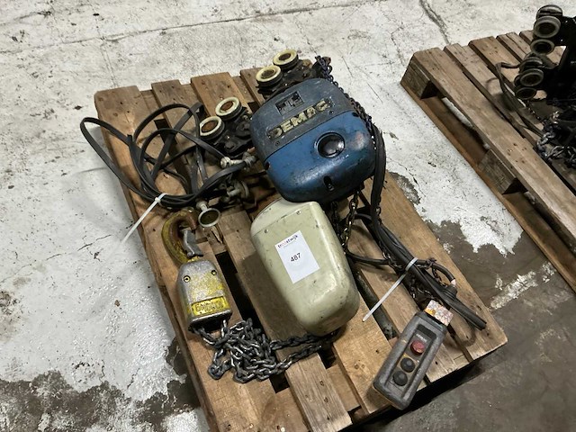 Demag pk10n-f elektrische kettingtakel - afbeelding 1 van  6