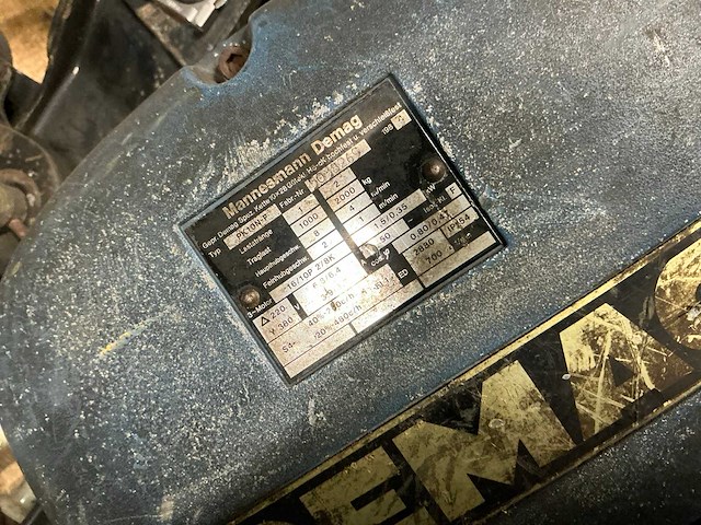 Demag pk10n-f elektrische kettingtakel - afbeelding 6 van  6