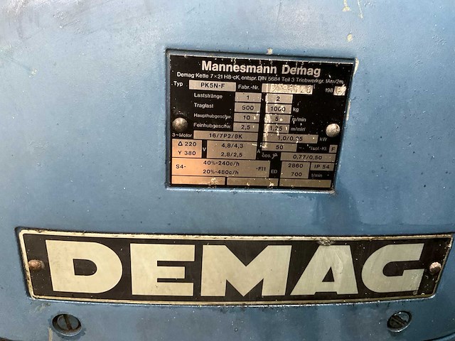 Demag pk5n-f overige hijs- en heftechniek - afbeelding 5 van  5