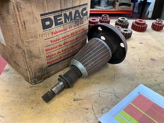 Demag rijmotor, duwloopkat en rotor pk10 - afbeelding 2 van  6