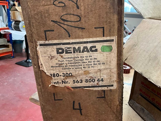 Demag rijmotor, duwloopkat en rotor pk10 - afbeelding 6 van  6
