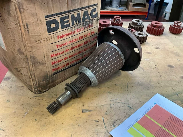 Demag rijmotor, duwloopkat en rotor pk10 - afbeelding 2 van  6