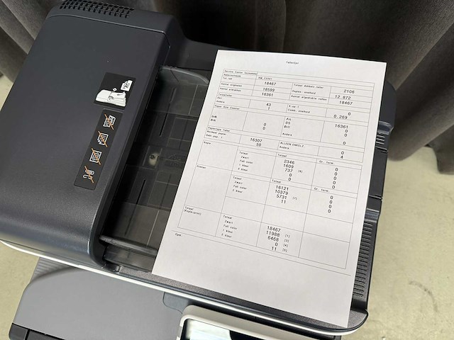 (demo machine) konica minolta bizhub c3351 - multifunctionele full color laserprinter - afbeelding 12 van  12