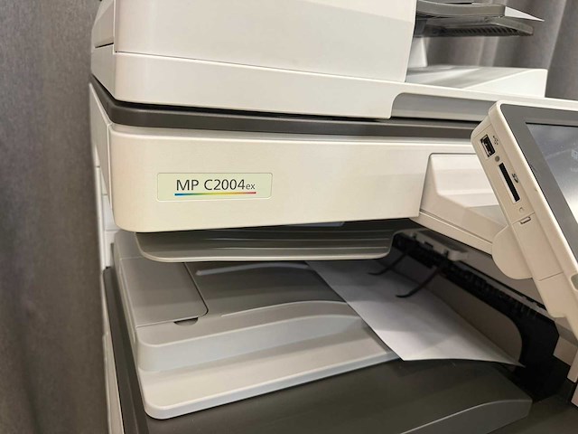 (demo machine) ricoh mp c2004ex - multifunctionele full color laserprinter - afbeelding 6 van  13