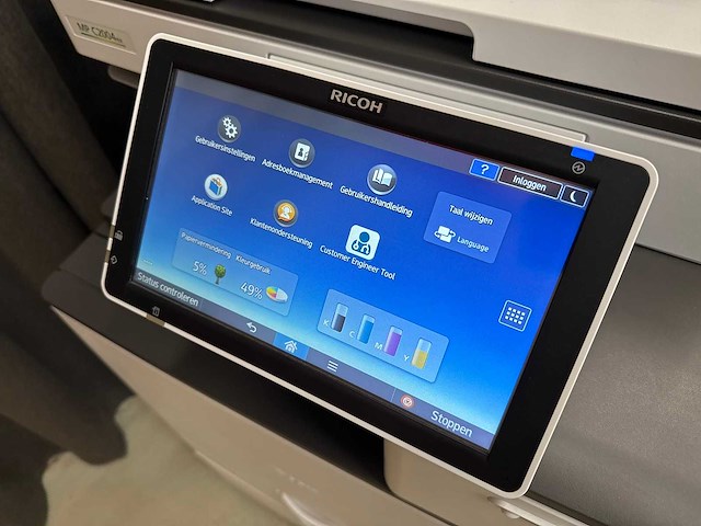 (demo machine) ricoh mp c2004ex - multifunctionele full color laserprinter - afbeelding 12 van  13