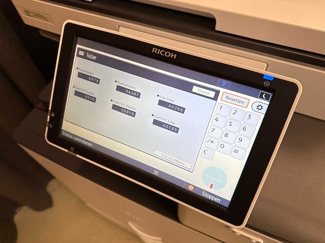 (demo machine) ricoh mp c2004ex - multifunctionele full color laserprinter - afbeelding 13 van  13