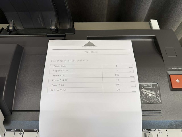 (demo machine) ricoh mp cw2201sp - multifunctionele full color plotter - afbeelding 12 van  15