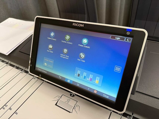 (demo machine) ricoh mp cw2201sp - multifunctionele full color plotter - afbeelding 13 van  15