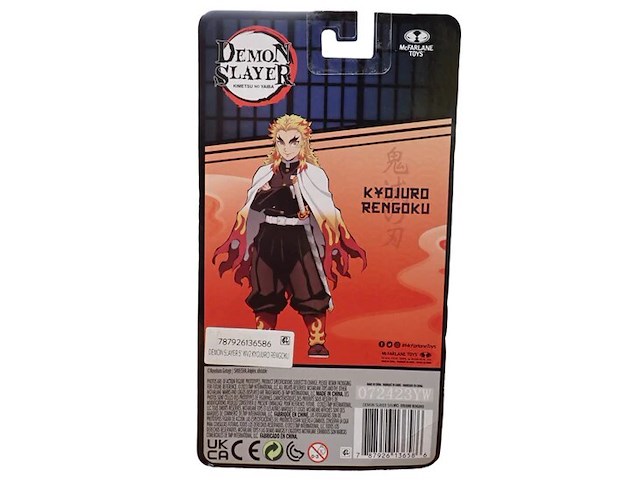 Demon slayer - kyojoru rengoku 2023 - mcfarlane toys - afbeelding 3 van  4