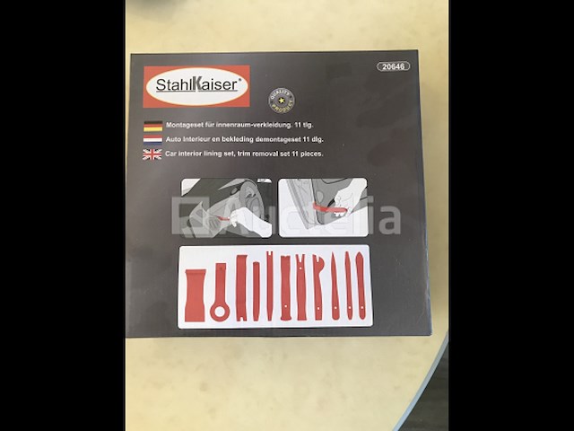 Demontage set voor binnenkant bekleding auto stahlkaiser 11-delig - afbeelding 3 van  4