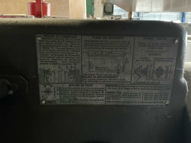 Demoor bankdraaibank - afbeelding 9 van  12