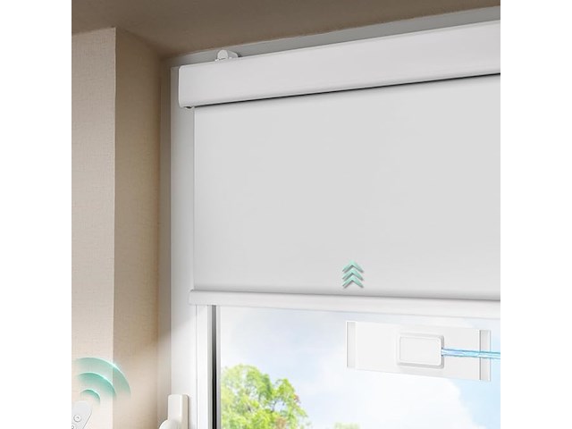 Denfoon verduisterend rolgordijn (80 x 200 cm) - afbeelding 1 van  4