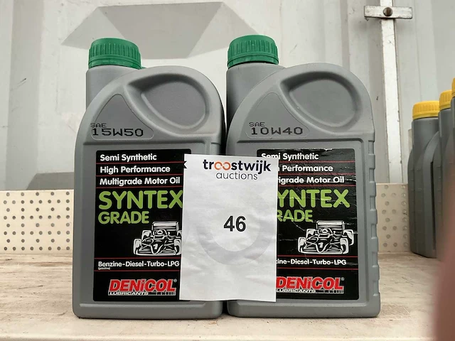 Denicol inhoud 1 liter 10w40 semi synthetische motorolie (10x) - afbeelding 1 van  1