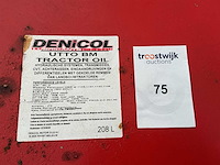 Denicol inhoud 208 liter utto bm transmissie olie tractoren - afbeelding 1 van  2