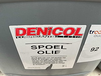 Denicol inhoud 30 liter motor spoelolie - afbeelding 2 van  2
