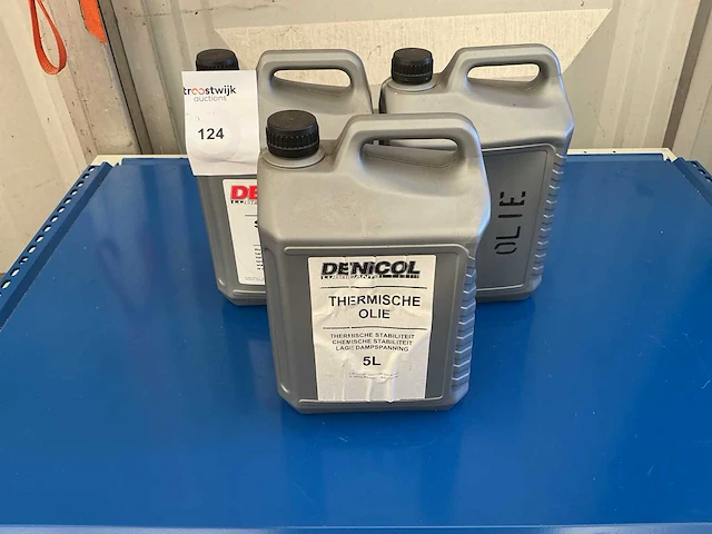 Denicol inhoud 5 liter partij diverse smeermiddel (3x) - afbeelding 2 van  3