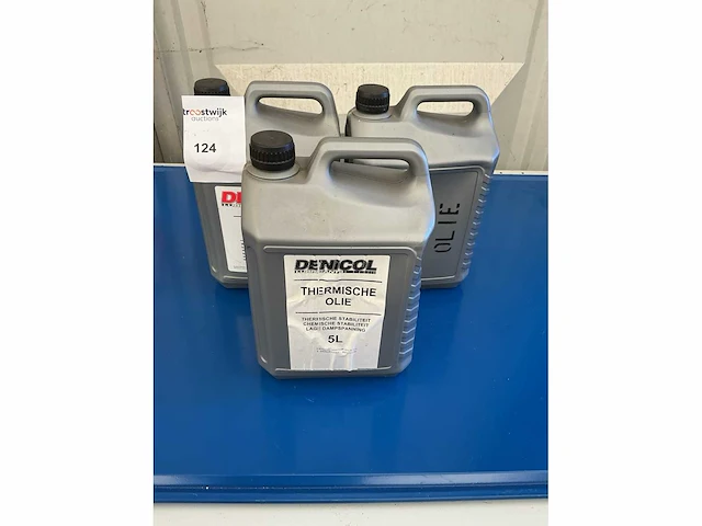 Denicol inhoud 5 liter partij diverse smeermiddel (3x) - afbeelding 1 van  3