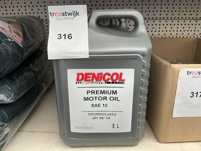 Denicol inhoud 5 liter sae 10 smeermiddel (3x) - afbeelding 1 van  1