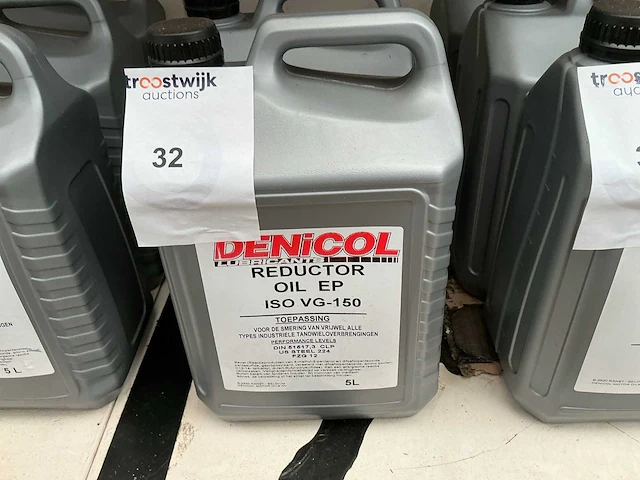 Denicol inhoud 5 liter vg-150 reductor olie (2x) - afbeelding 1 van  1
