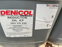Denicol iso vg 100+220 reductor oil smeermiddel inhoud 30 liter (2x)