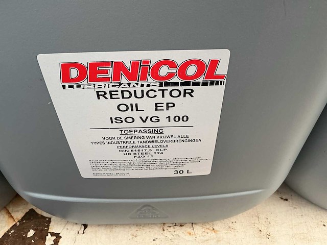 Denicol iso vg 100+220 reductor oil smeermiddel inhoud 30 liter (2x) - afbeelding 2 van  2