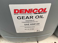 Denicol iso vg 100+sae 85w140 reductor oil + transmissie oil,smeermiddel inhoud 30 liter (2x) - afbeelding 2 van  2