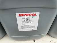 Denicol motor oil sae 10w+ solube oil exstra,smeermiddel inhoud 30 liter (2x) - afbeelding 2 van  2