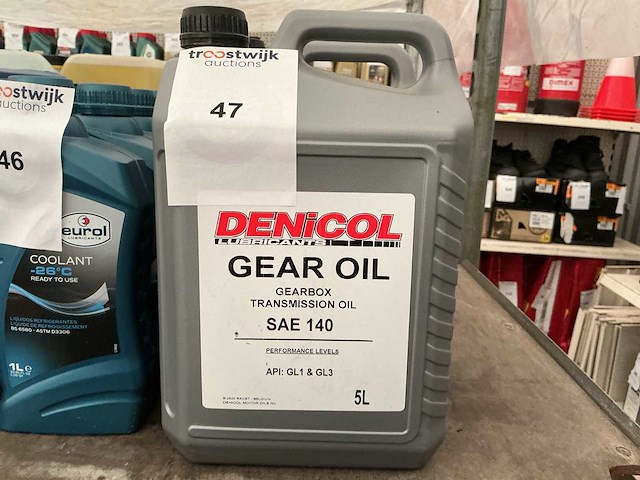 Denicol sae 140 transmissie olie inhoud 5 liter (2x) - afbeelding 1 van  1