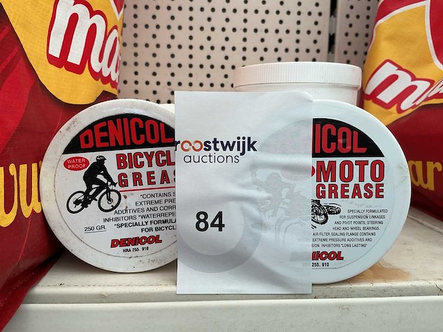 Denicol smeermiddel bicycles vet inhoud 250 gr (9x) - afbeelding 1 van  1