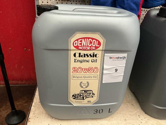 Denicol,classic 20w50 motorolie,inhoud 30 liter - afbeelding 1 van  2