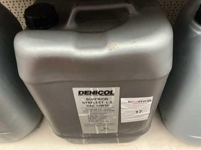 Denicol,diesel motorolie,sae 10w30,inhoud 30 liter - afbeelding 1 van  2
