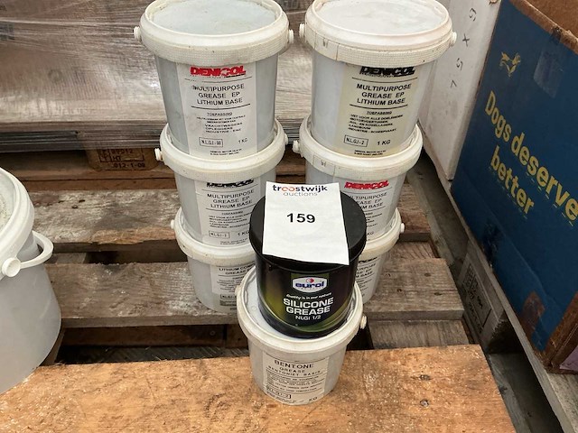 Denicol,inhoud 1 kg smeervet (7x) - afbeelding 1 van  3